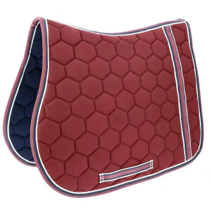Tapis de selle Ligne - Equithme - jaune - cheval (full ) Nouvelle Collection