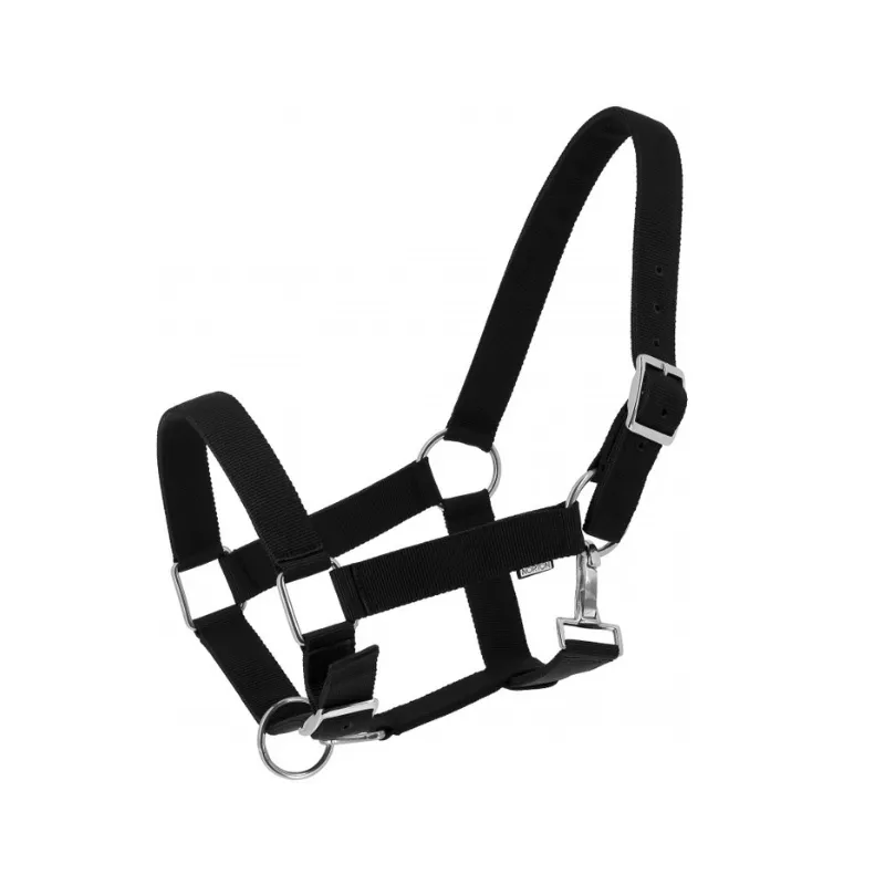 Marque NORTON - Licol Extra - Cheval de trait - Noir