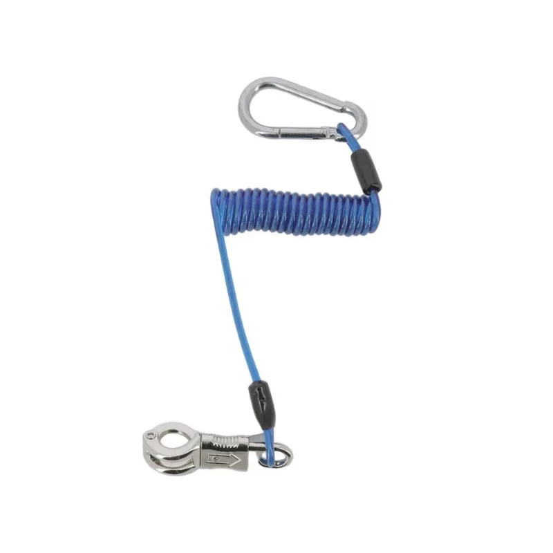 Meilleure Vente NORTON - Longe d'attache anti-renard ressort - 30 cm - Bleu roi