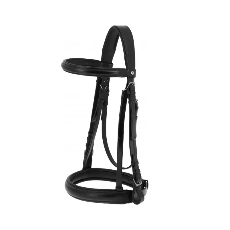 NORTON PRO - Bridon + Rnes sangles Percheron - Cheval - Noir Commande En Gros