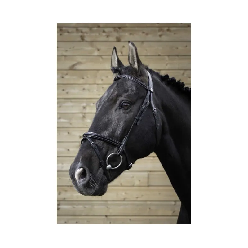 NORTON PRO - Bridon Fin - Poney - Noir Solde