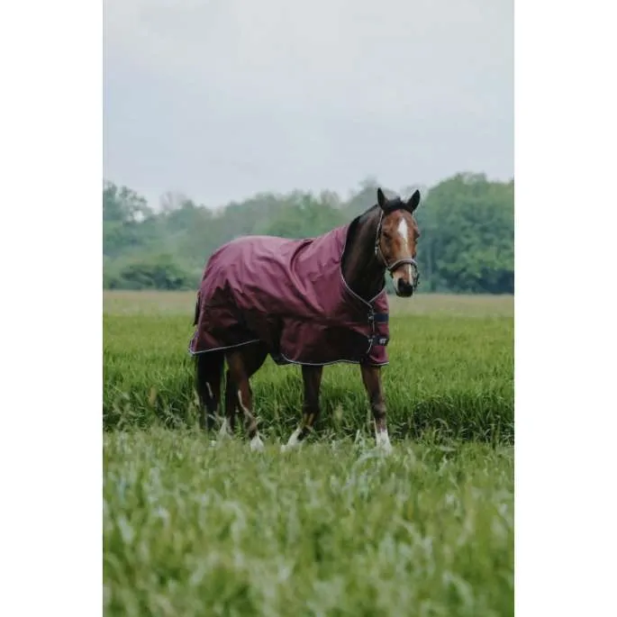 Pas Cher Couverture Tyrex 1200D high neck 150g - Equithme - bordeaux - 150g - 7'0 - 165 /215 cm