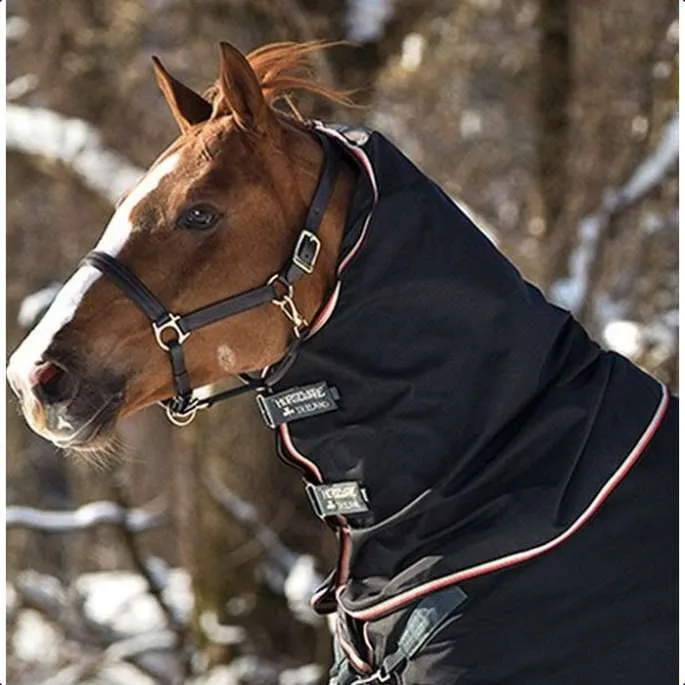 Paiement Scuris Rambo Optimo Couvre-cou 150 g taille L- Horseware - marine/bordeaux - 150g - L