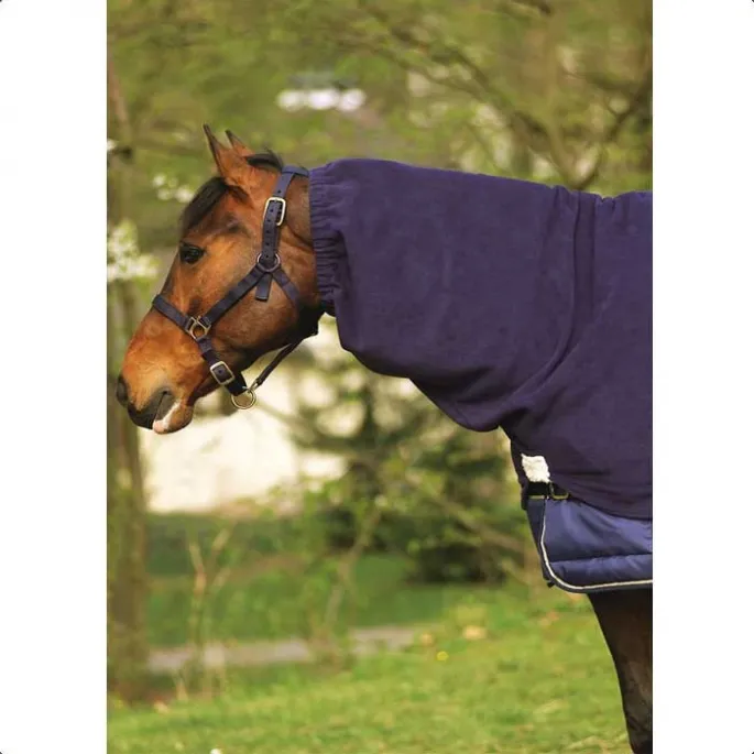Haute Qualit Couvre-cou polaire – Equithme – marine – poney (pony )