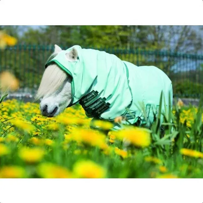 Rambo Sweetitch Hoody Pony – Horseware – gris – poney 4&rsquo;9 – 95 /145 cm Promotion Saisonnire