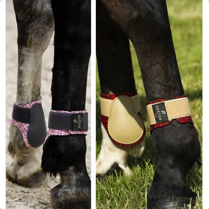Dernier Modle Protge-boulets Norton ecossais – poney – beige – poney (pony )