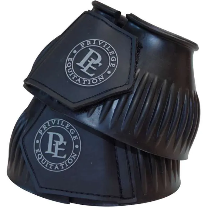 Commander Vite Cloches paisses velcro - Privilge Equitation - marron - L