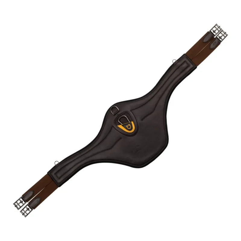 Sangle bavette de saut Equestro - 150 cm - Marron fonc Affaire Saisir