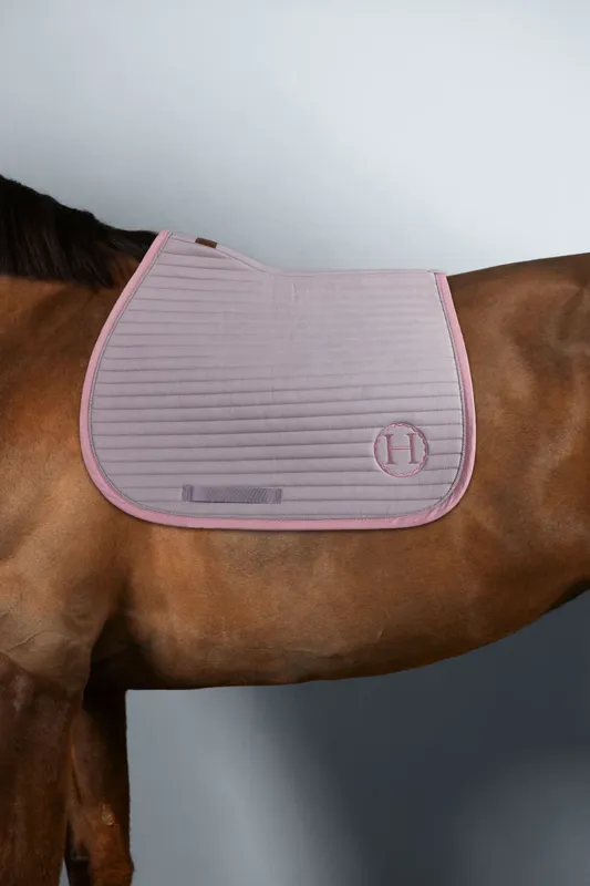 Tapis de selle Harcour Abbey - Dressage - Gris clair Populaire