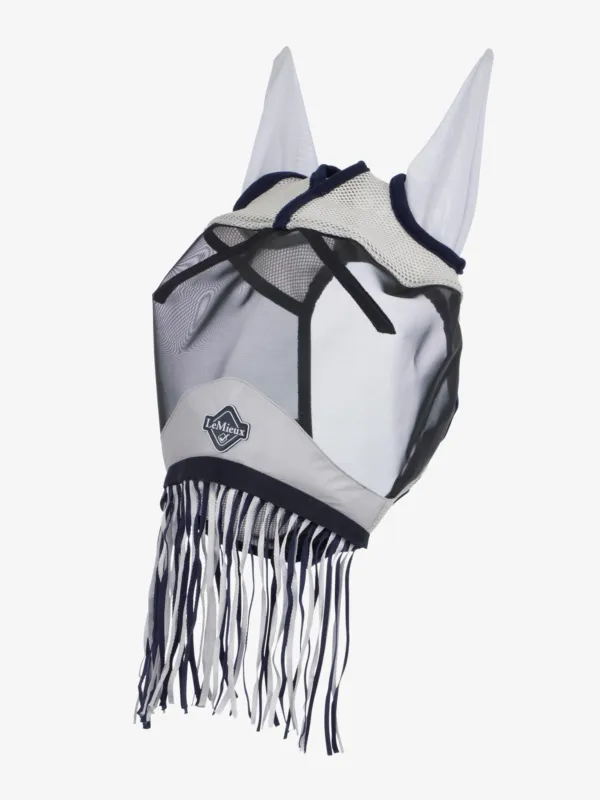 Top Vente Masque anti-mouches LeMieux franges - XS - Marine