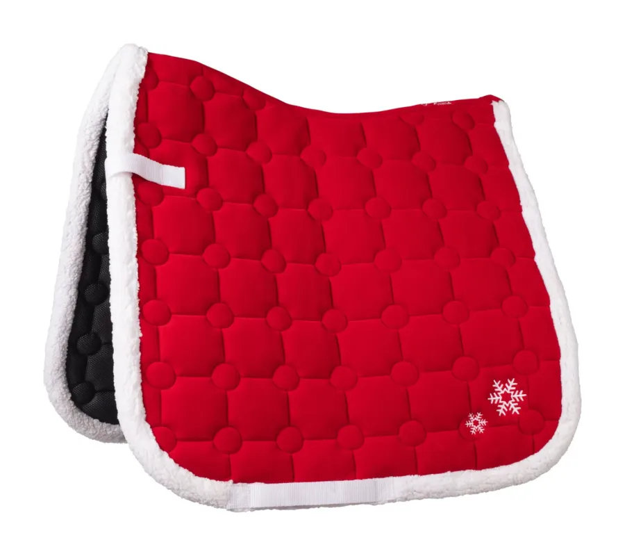 Certifi Tapis de selle Nol HKM Liverpool - Obstacle - Rouge