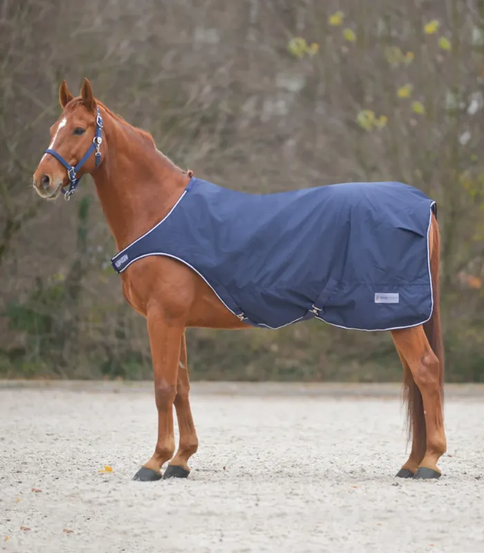 Meilleur Prix Couverture de marcheur Waldhausen Comfort - 145 cm - Bleu nocturne