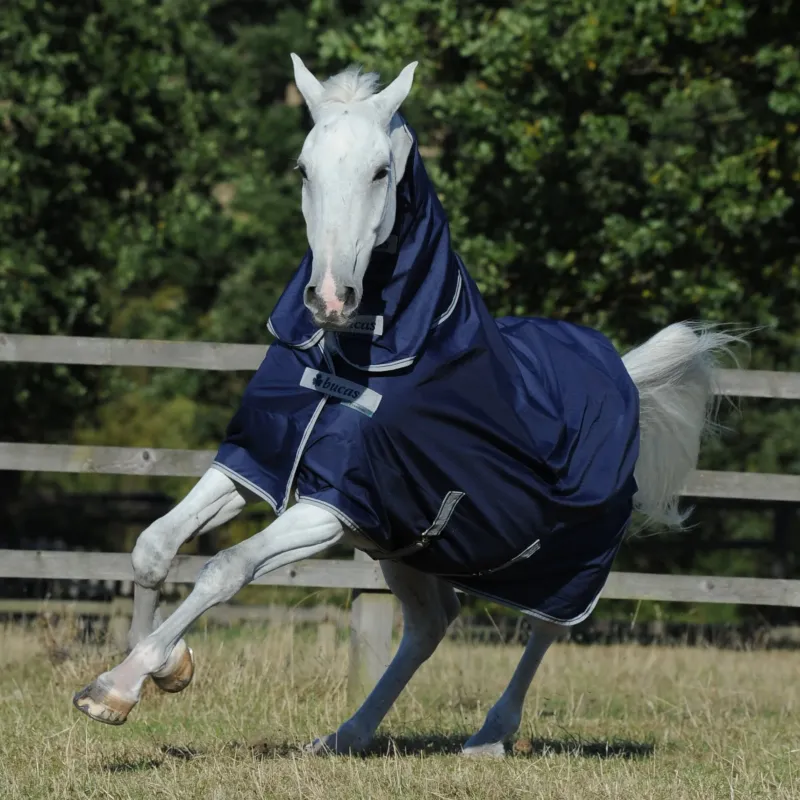 Couverture Bucas Freedom Turnout Full Neck Light 900D - 130 cm - Bleu marine Meilleur Choix