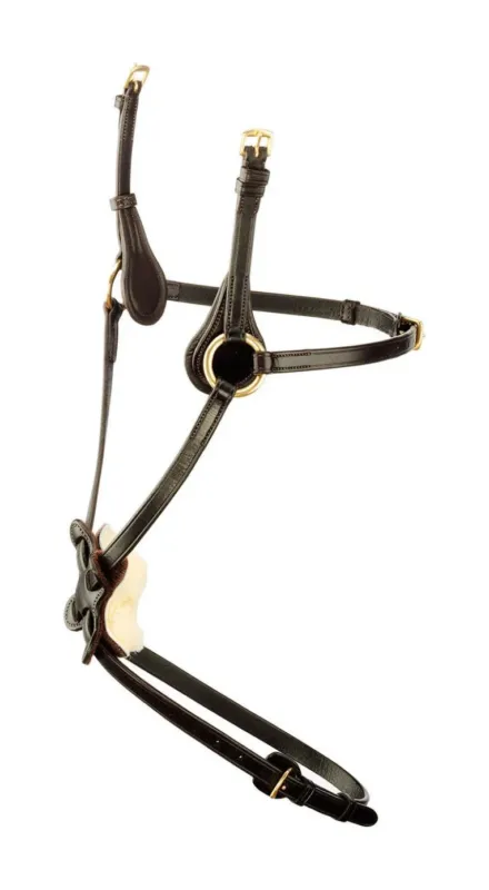 Petit Prix Muserolle croise Tattini mouton – Cheval – Noir