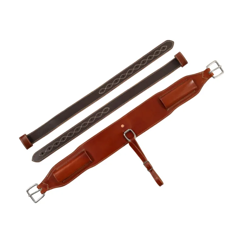 Commander Vite Sangle arrire western en cuir Westwood – Cognac