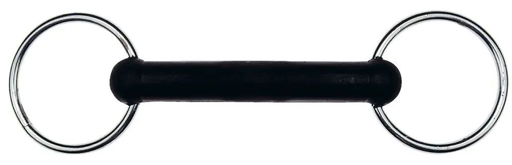 Solde Mors 2 anneaux Feeling caoutchouc droit - 135 mm