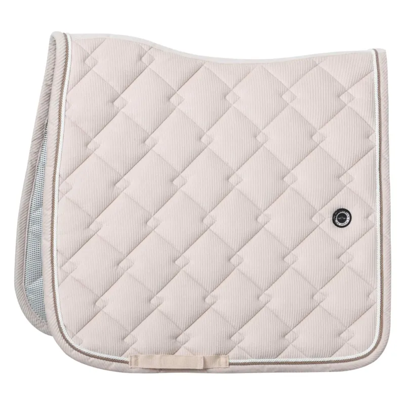 Tapis de selle HV Polo Dana Dressage - Cheval - Naturel Usine Directe