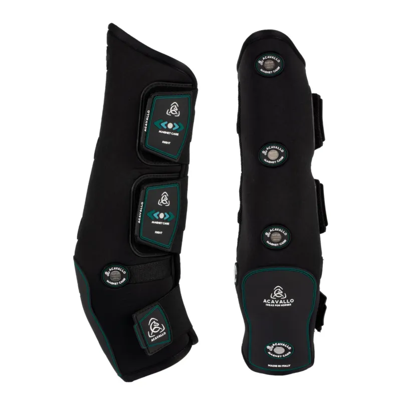 Gutres magntiques Magnet Care avant Acavallo - L - Noir Meilleur Prix
