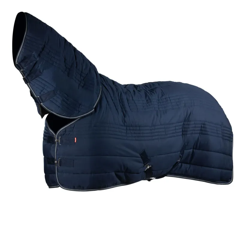 Couverture d'curie Combo Horze Kingsley couvre-cou 300 g - 125 cm - Bleu marine fonc Prix Promo