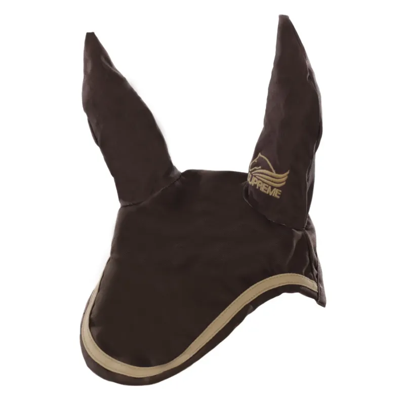 Bonnet Anti-Mouches en Coton Supreme – Marron / beige Soldes
