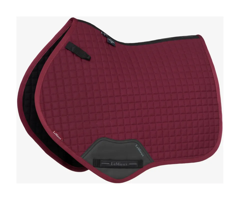 Tapis LeMieux competition close contact square - coton - L - Bordeaux Populaire
