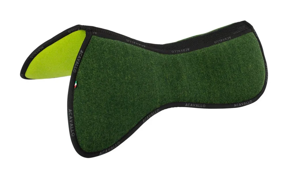 Amortisseur Acavallo CSO feutre Close Contact avec gouttire et mmoire de forme - M - Vert fort Affaire Saisir