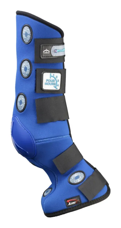 Stable Boots Veredus magntique 4 heures postrieurs – M – Bleu Top Vente