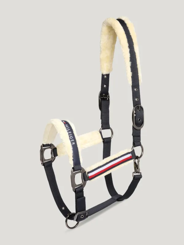 Meilleur Choix Licol avec fourrure Tommy Hilfiger Equestrian Kennedy - Cheval - Desert sky