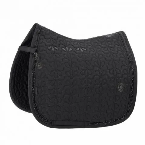 Tapis de selle Sparkle Jewel DRESSAGE PLATINUM 2025 – Eskadron – Jaune – Dressage – Cheval Affaire  Saisir