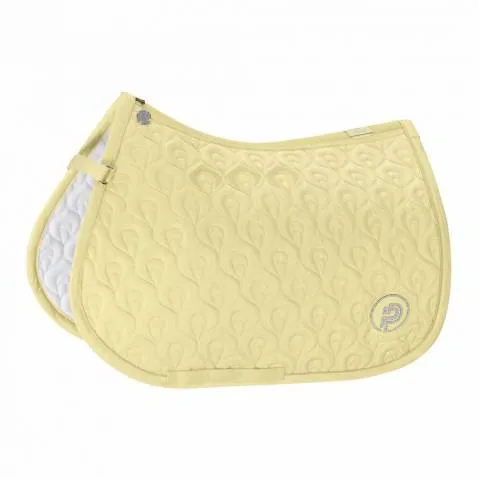 Satisfait Ou Rembours Tapis de selle HighGloss Peacock Platinum Pure - Eskadron - Navy - Dressage - Cheval