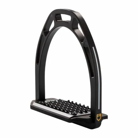 Etrier en aluminium plancher inclin Equestro - Argent Meilleure Vente