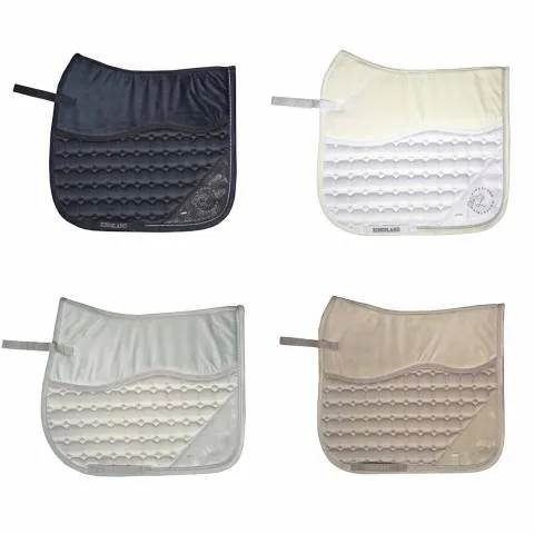 Tapis de selle dressage Klodessa satin - Kingsland - gris - Dressage - Cheval Achat Immdiat