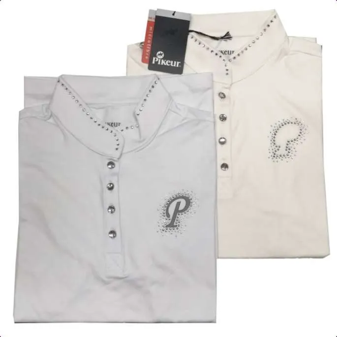 Polo Strass Dame – Pikeur – crme – 40DE /42FR Livraison Express