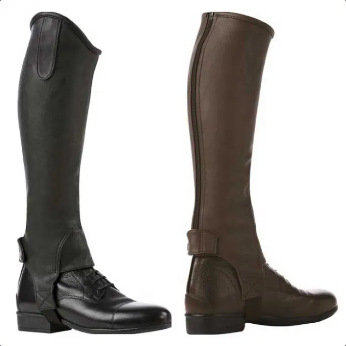 Nouveaut Mini-chaps stretch grain Adultes - Norton - noir - XL