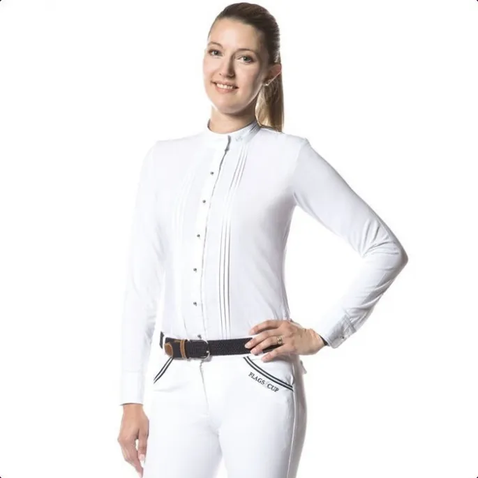 Polo Formosa dame ML - Flags&Cup - blanc - femme - L Jusqu puisement Des Stocks