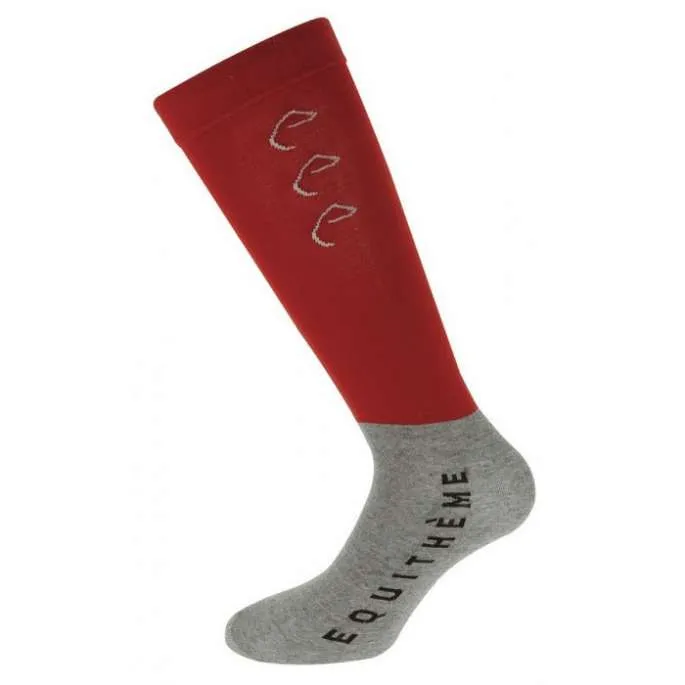Meilleure Vente Chaussettes Equithme Compet - gris clair/anthracite - 36/41