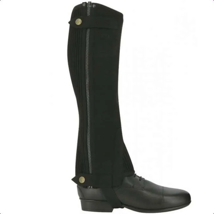 Mini-chaps Amara adulte – Riding World – noir – XXS Populaire