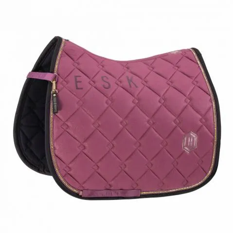 Marque Tapis de selle COTTON GLITTER CRYSTAL Dressage Heritage 2025 - Eskadron - Bleu Marine - Dressage - Cheval