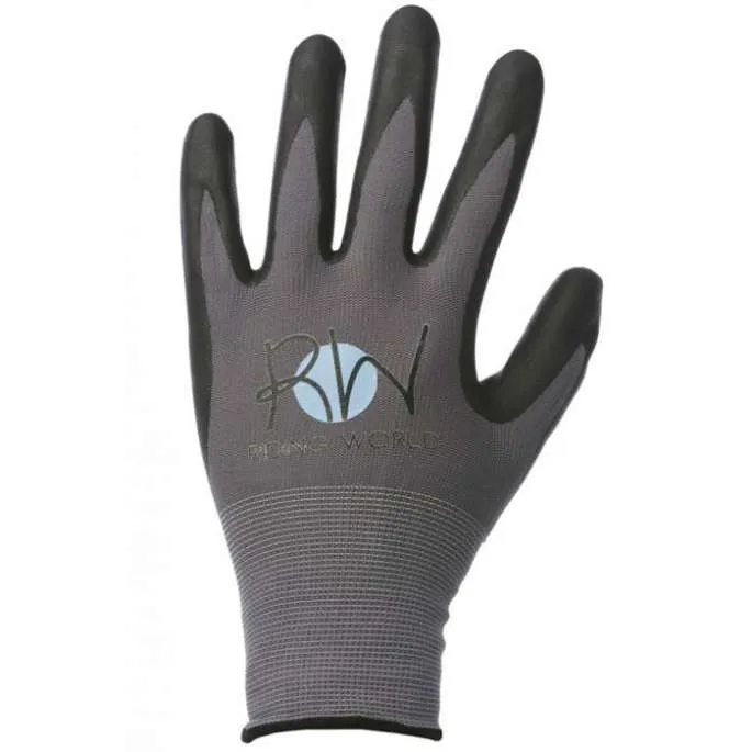 Achat Immdiat Gants Riding World Groom – gris/noir – M