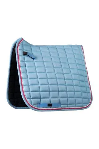 Tapis de selle Manchester - HKM - Anatomique et respirant - Magenta - SHETLAND - Cso/mixte Offre Spciale