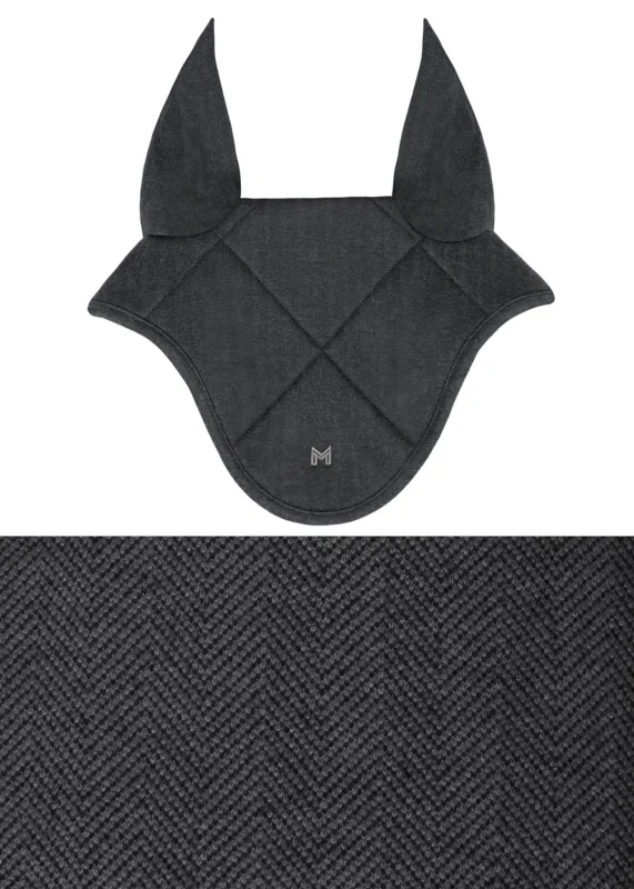 Maximilian Equestrian Herringbone orejeras (Graphite) - COB Paiement Scuris