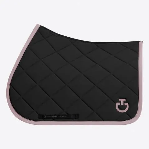 Dernire Chance Tapis de selle Diamond CSO Noir – Cavalleria Toscana – Respirabilit optimale – Noir – Mixte – Cheval