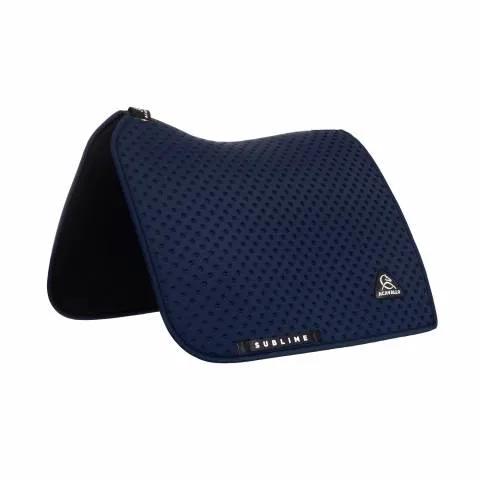 Tapis de dressage Sublime technique  pois Marine – Acavallo Promotion