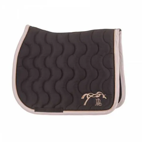 Tapis de selle Diamant - Pnlope Collection - Glamour et confort - Noir - Mixte - Cheval Produit De Marque