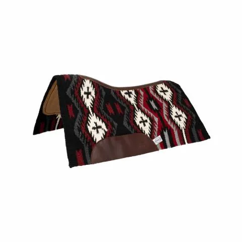 Prix Rduit Tapis Americain Rembourrage Feutre Laine New Zealand - Noir/ Rouge