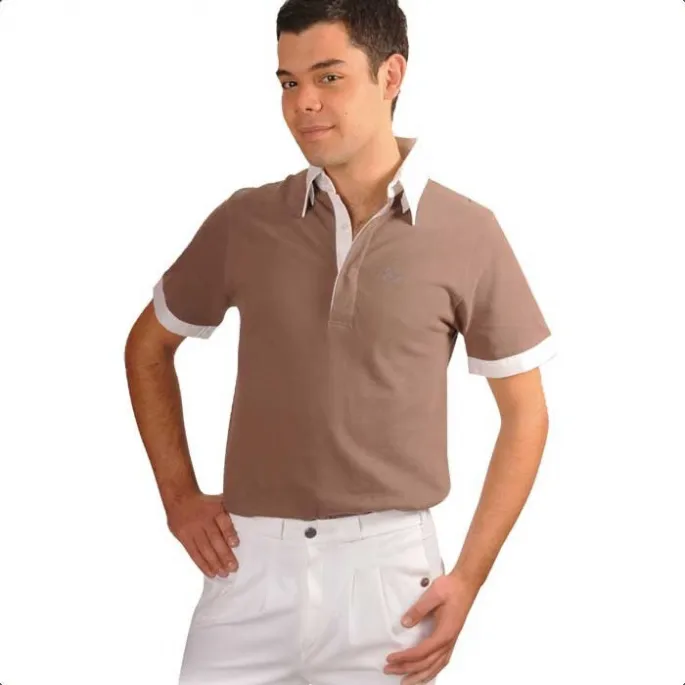 Soldes Polo FFE Mouv homme – Equi-Comfort – taupe – L