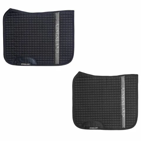Top Vente Tapis de selle dressage Klabriella - Kingsland - bleu marine - Dressage - Cheval