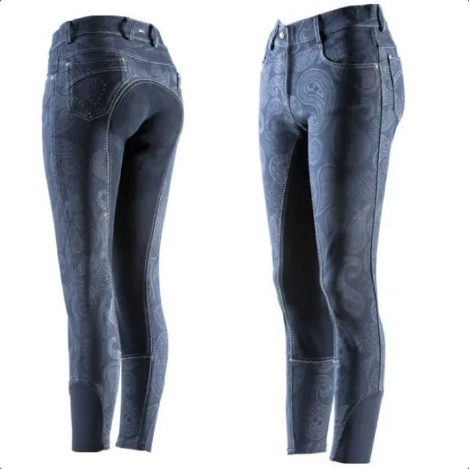 Jean Cachemire Dame fond Ekkitex - Equithme - marine - 42 Expdition Rapide