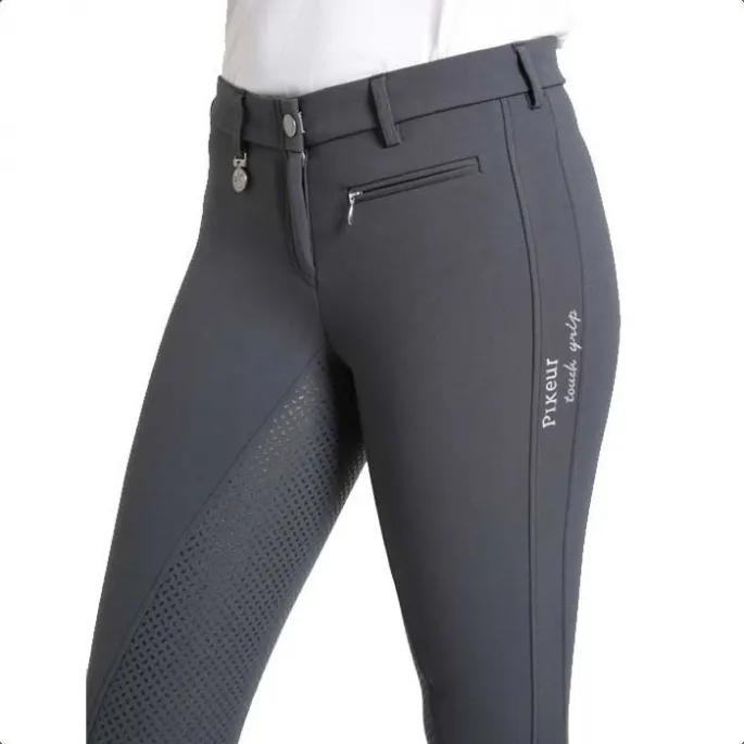 Jusqu puisement Des Stocks Pantalon Lucinda dame Touch Grip Micro-2000 – Pikeur – beige – 34FR / 36DE