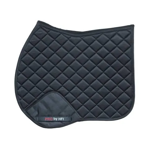Tapis de selle pro by HFI – mixte – tissu peau de pche – GRIS – FULL Dernier Modle